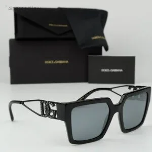 D&G DG4446B 501/6G BRAND NEW Sunglasses Black Gray Mirrored Black Square Women Dolce & Gabbana | Accessories | Dg Dg4446b 56g Brand New  main image 2